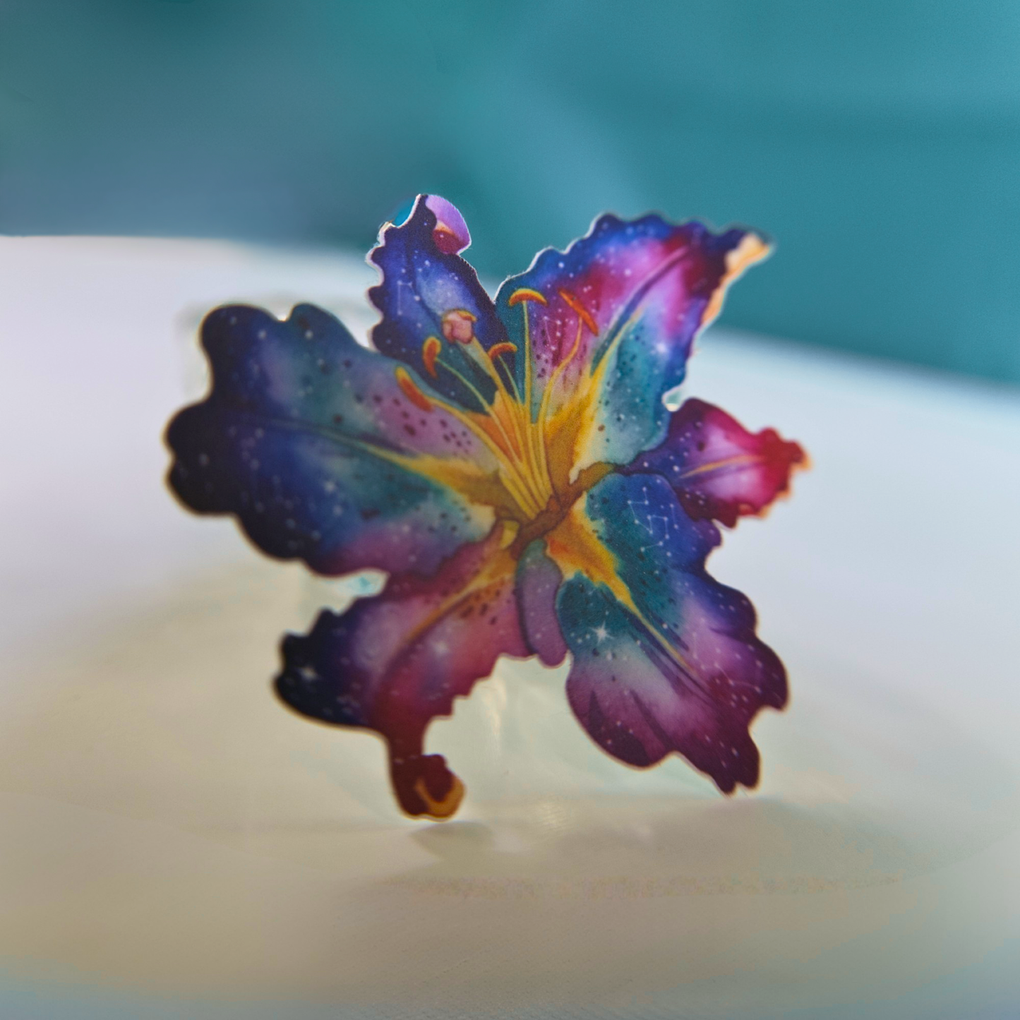 Galactic Lily Sticker