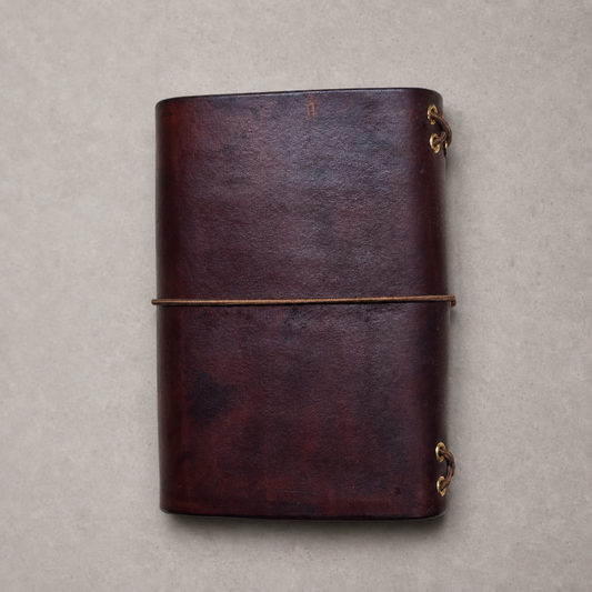 Leather Travel Journal - Spark (A6) - Earthbound