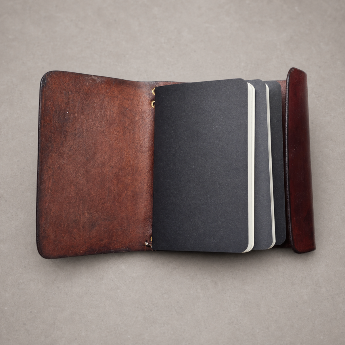 Leather Travel Journal - Spark (A6) - Earthbound