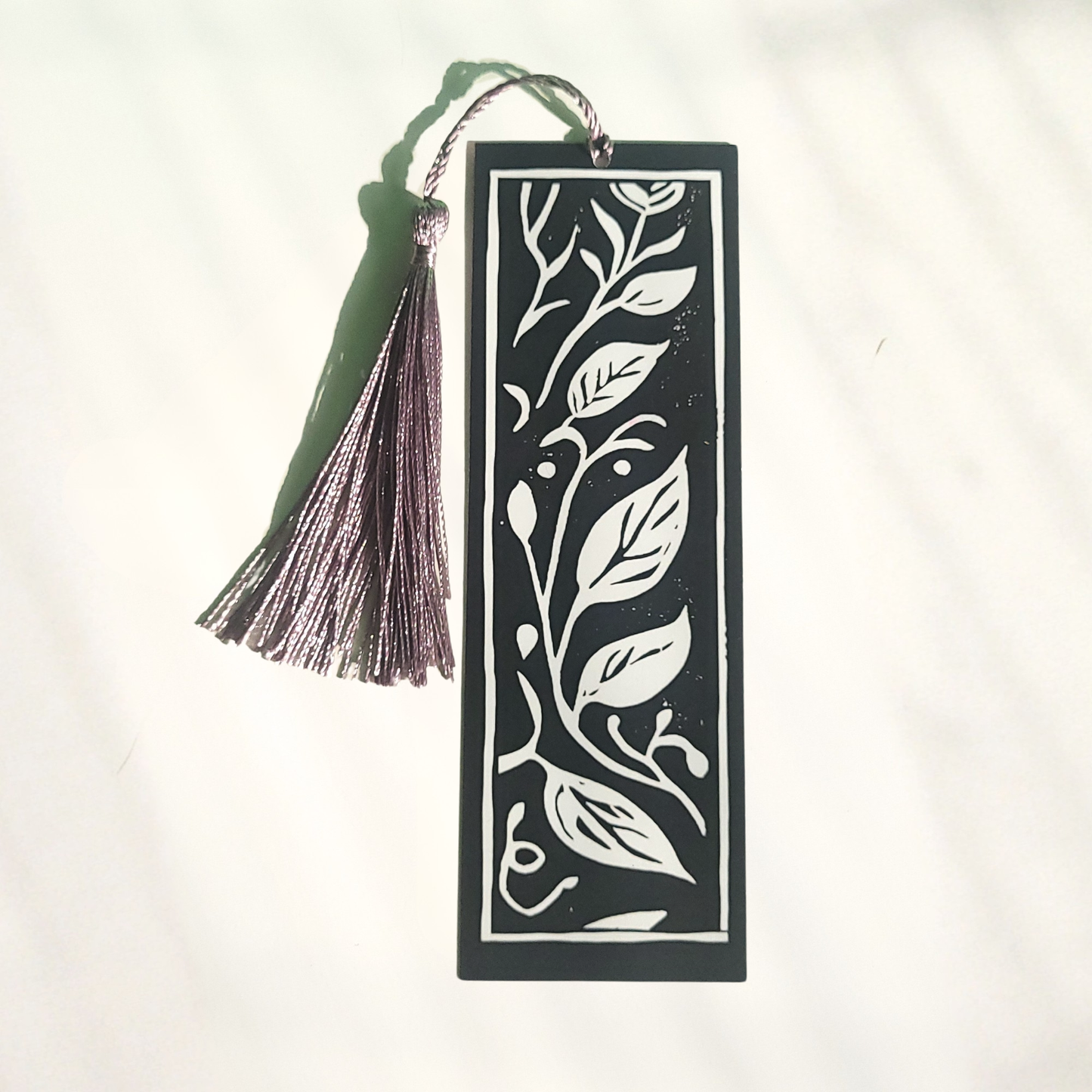 Artwork Bookmark with Silky Tassel
