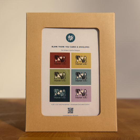 Thank You Cards - Variety 6 Pack