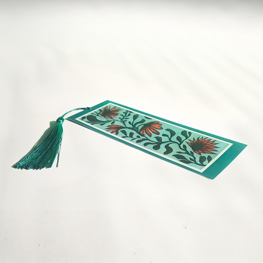 Artwork Bookmark with Silky Tassel