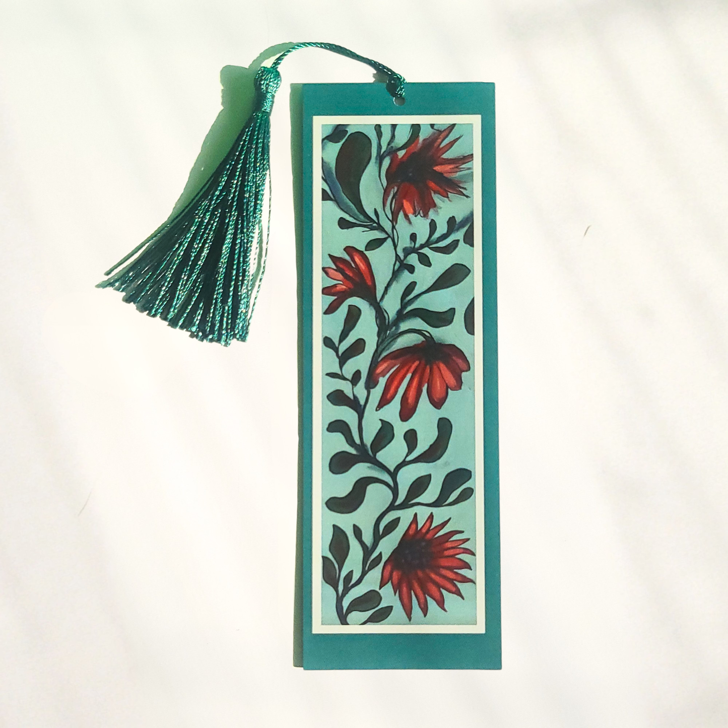 Artwork Bookmark with Silky Tassel