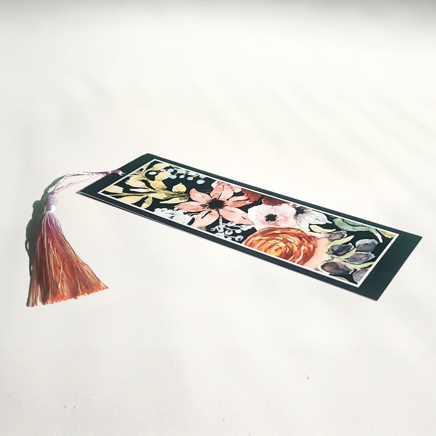 Artwork Bookmark with Silky Tassel