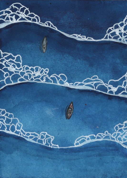 Making Waves - Mini Art Print