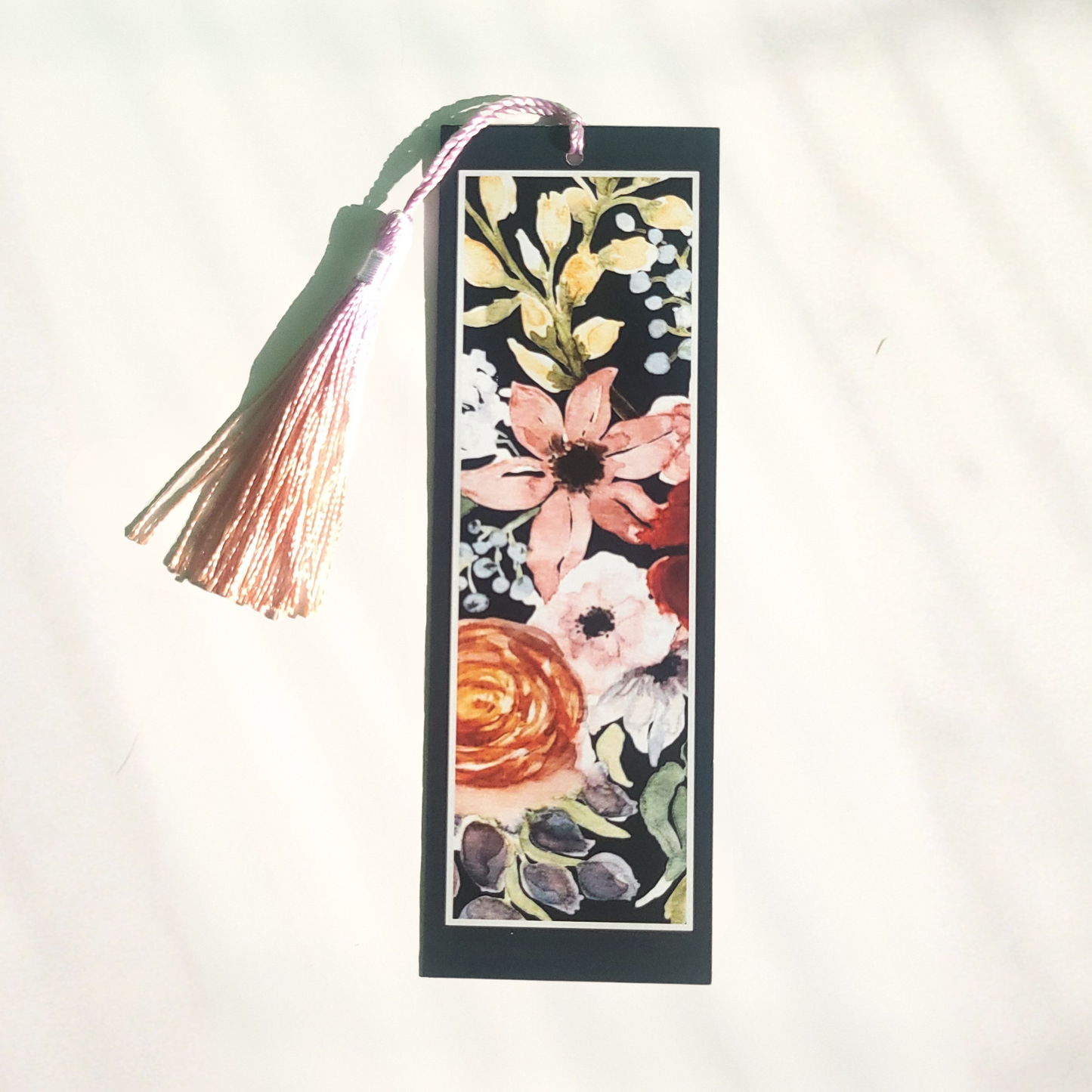 Artwork Bookmark with Silky Tassel