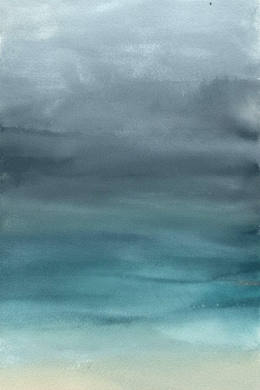 Distant Storm - Art Print