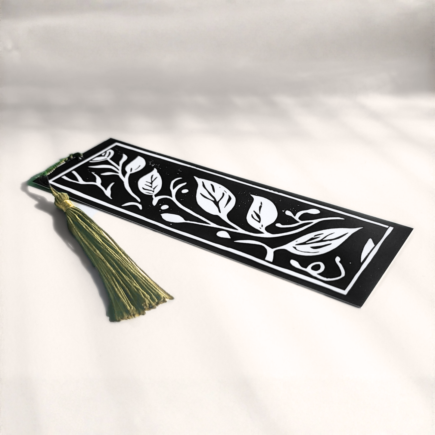 Artwork Bookmark with Silky Tassel