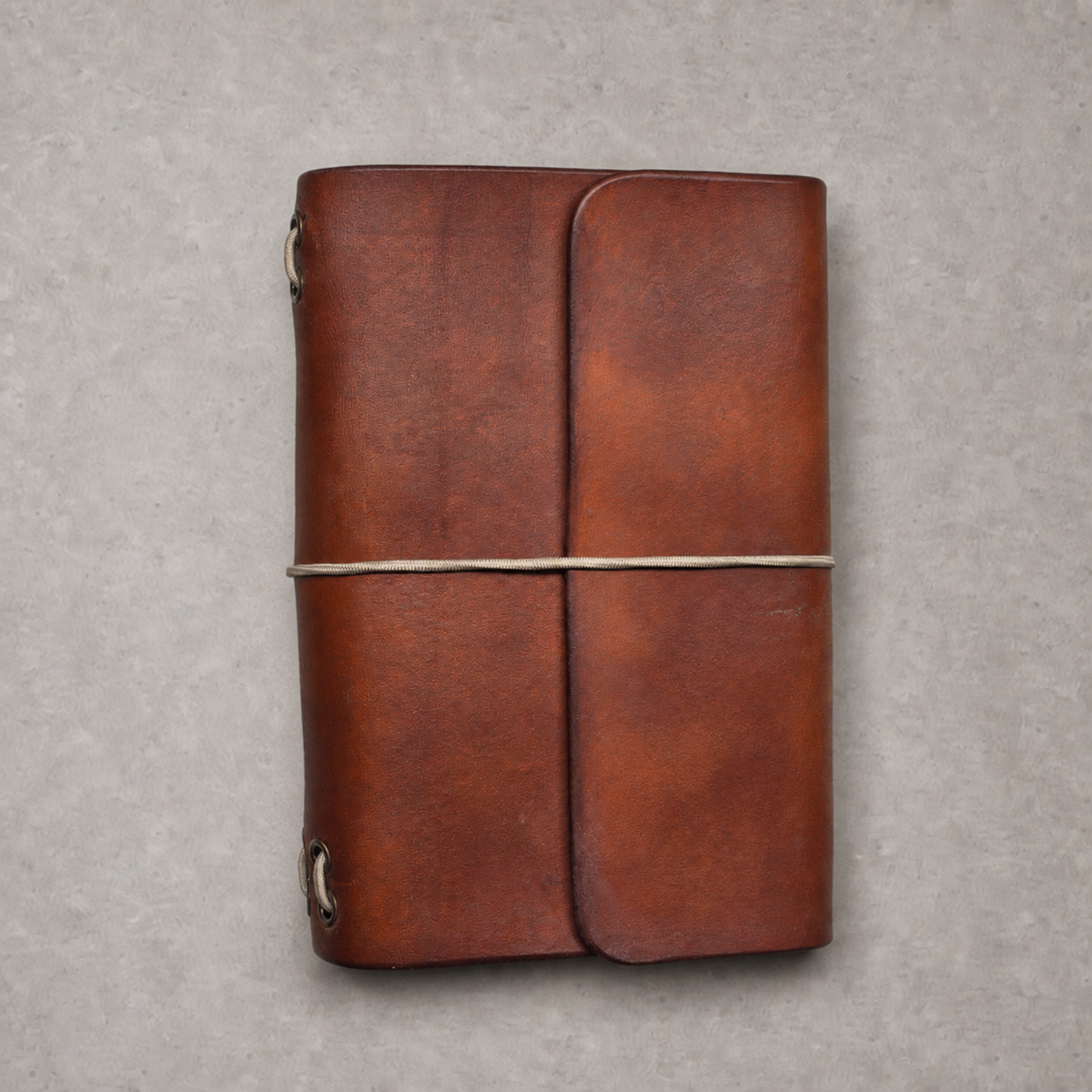 Leather Travel Journal - Spark (A6) - Amberglow