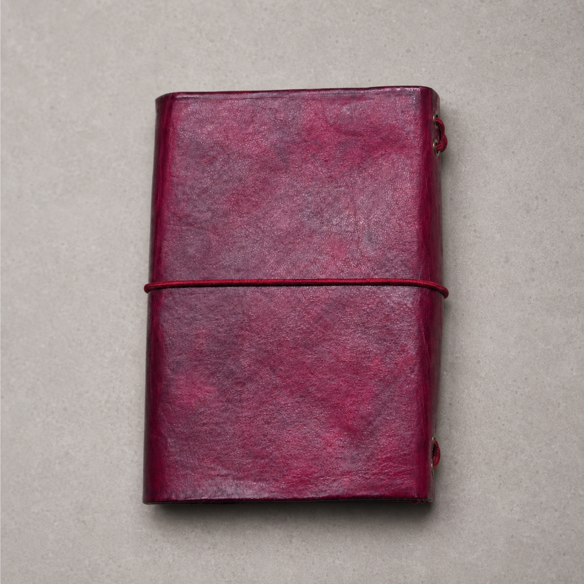 Leather Travel Journal - Spark (A6) - Rosehip