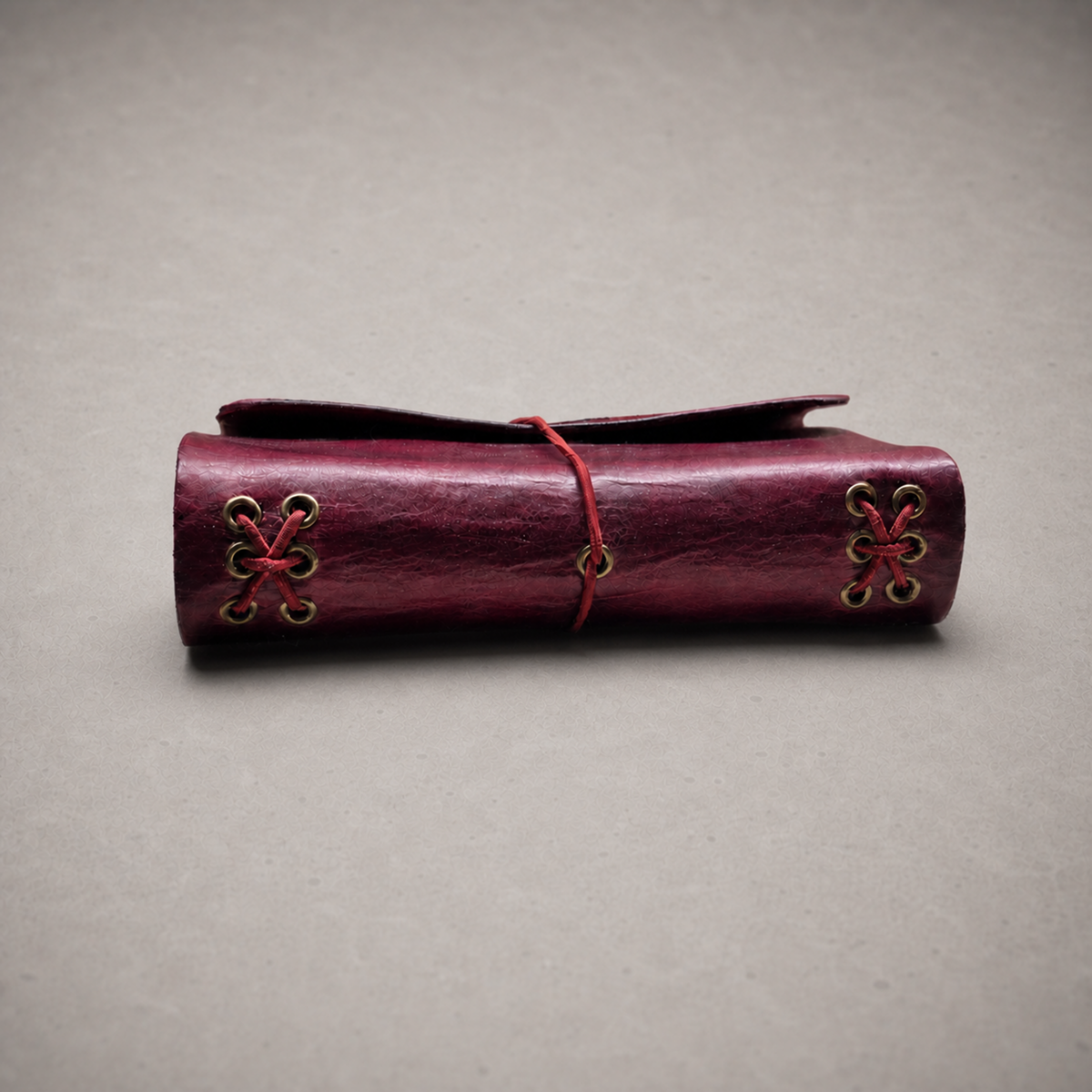 Leather Travel Journal - Spark (A6) - Rosehip